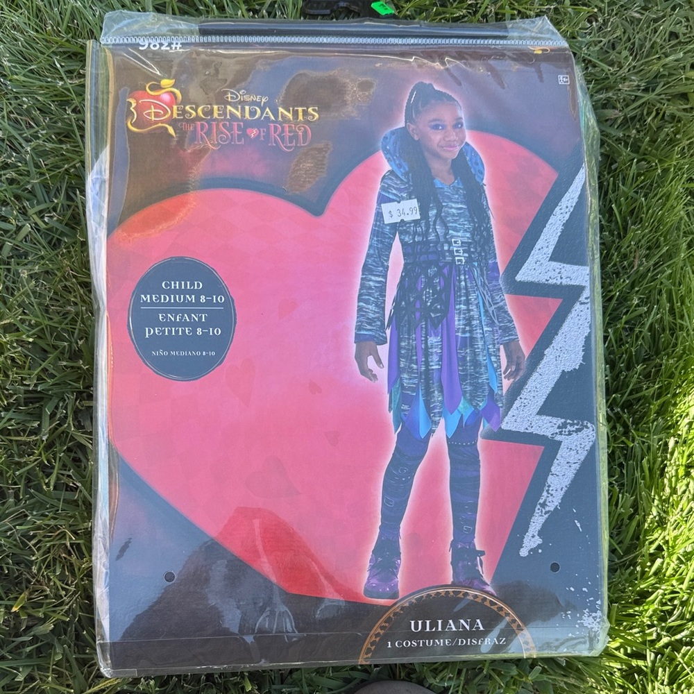 Disney Descendants Rise of Red Uliana Costume - Blue and Purple